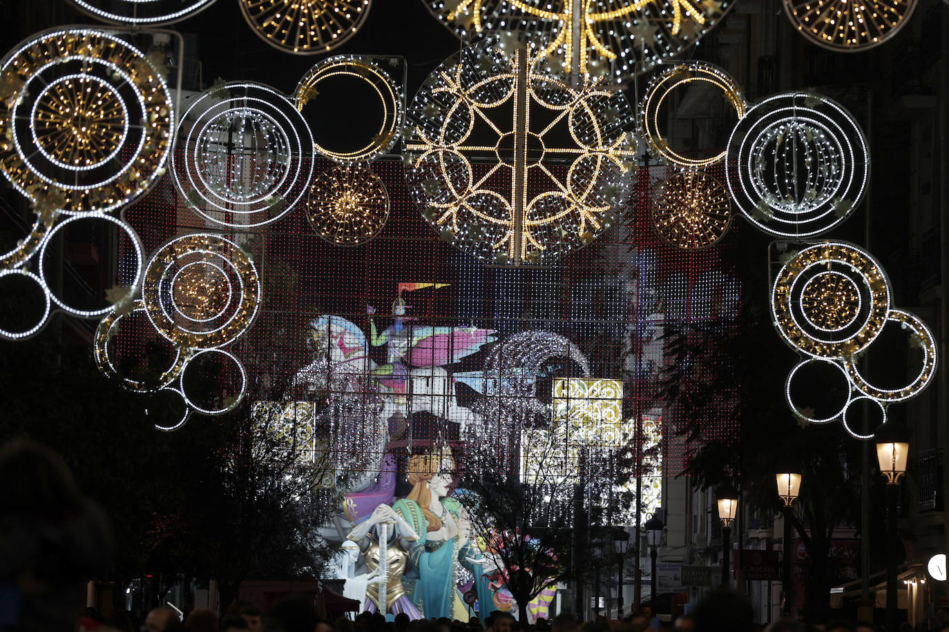 Iluminación de fiestas populares