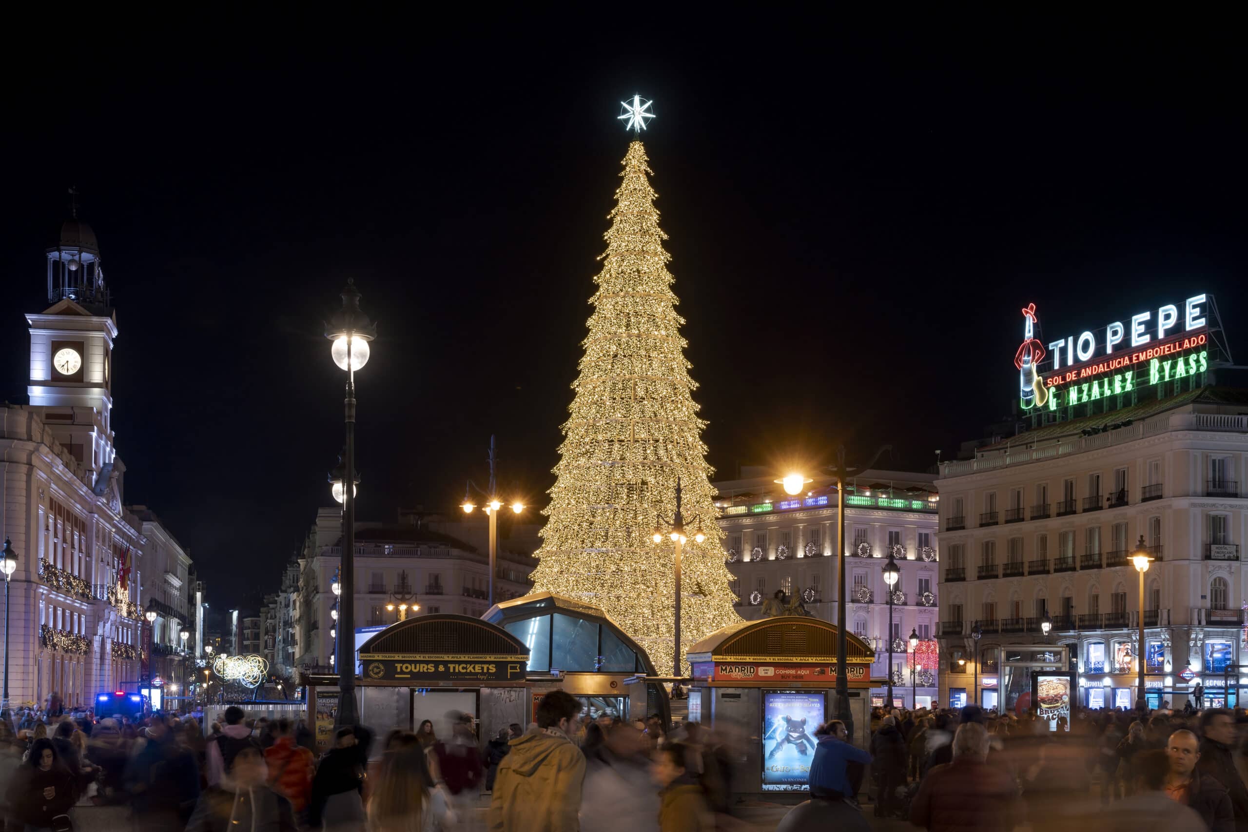 Iluminación en la Comunidad de Madrid