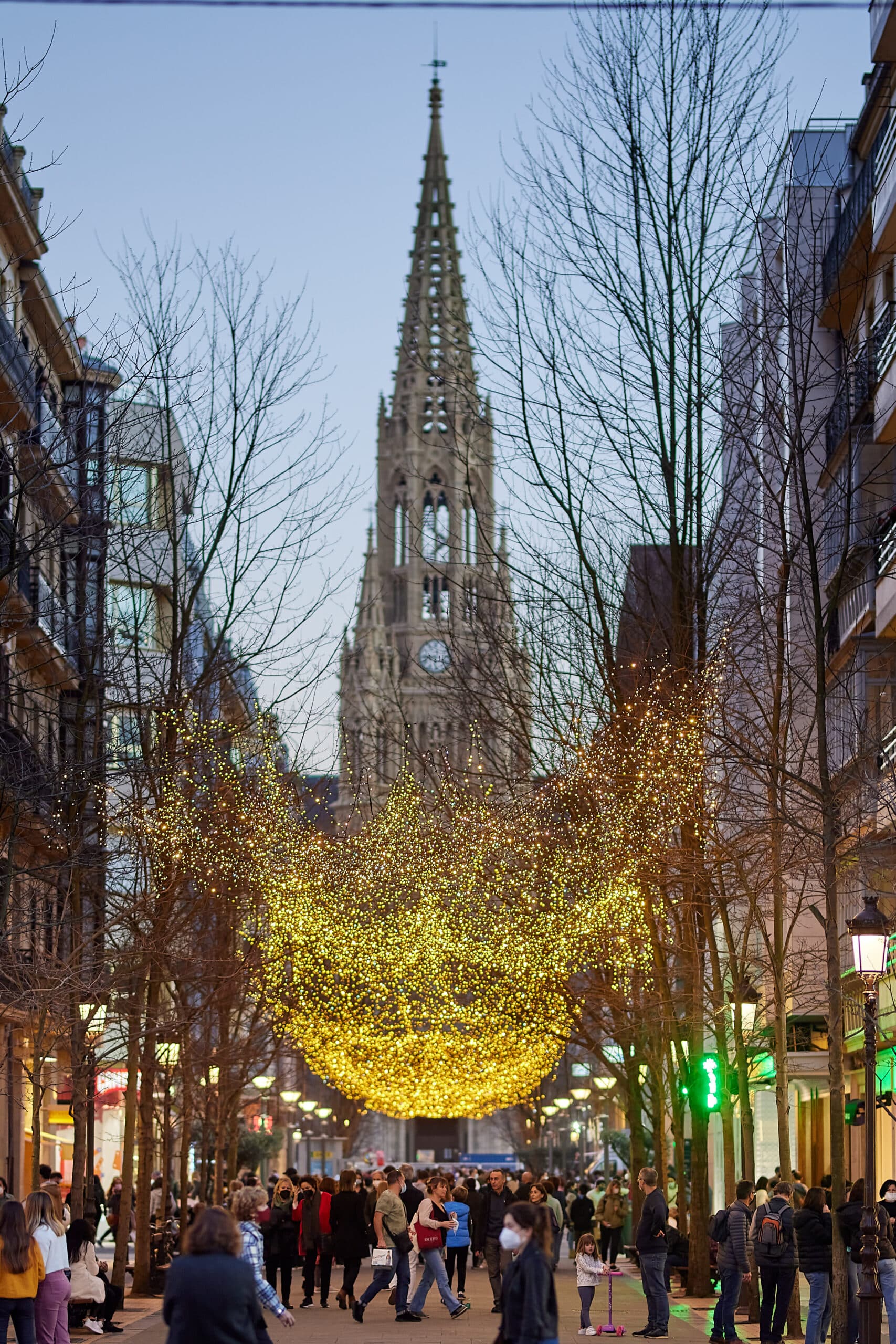 Iluminación en el País Vasco