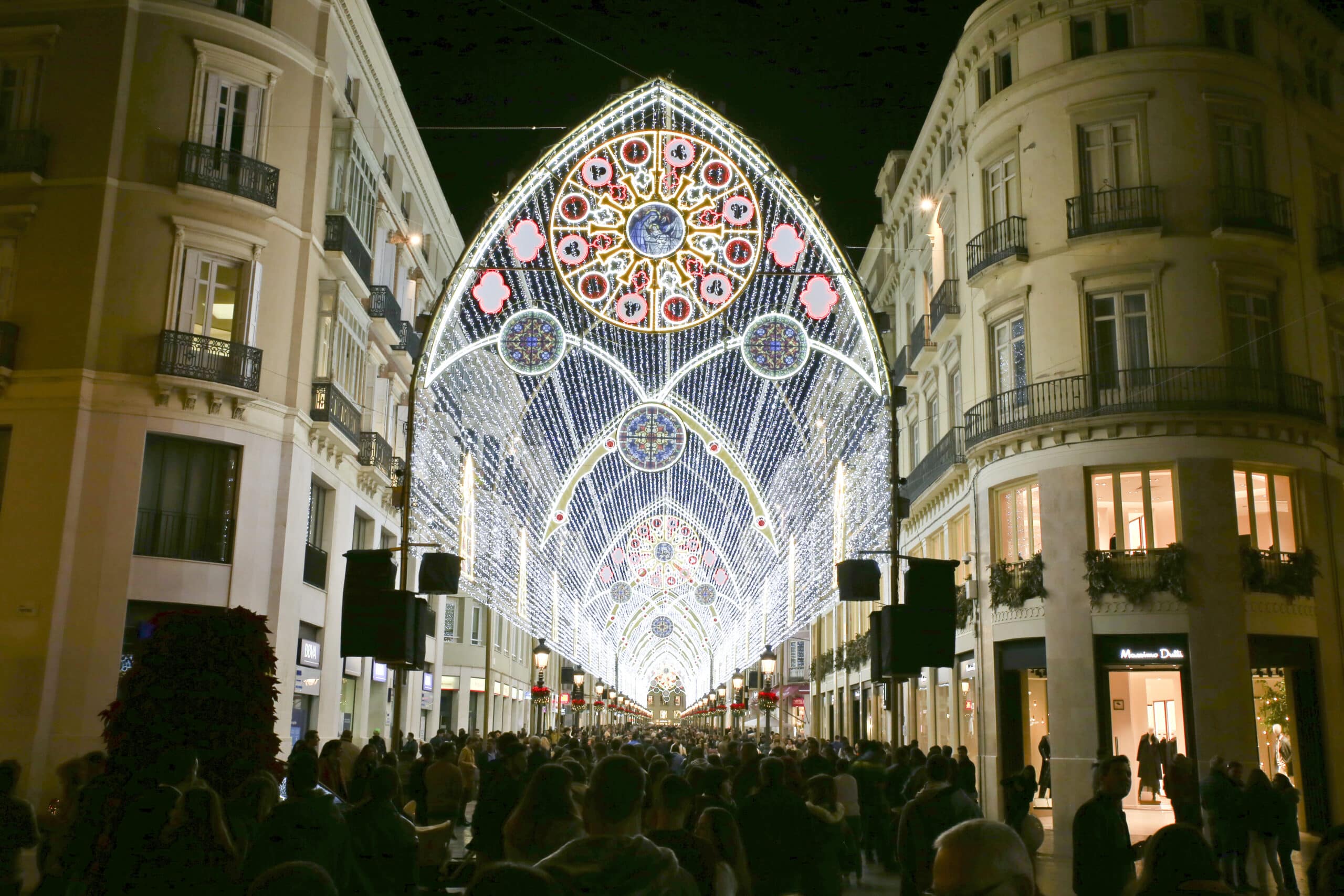 Luces de Navidad de Málaga
