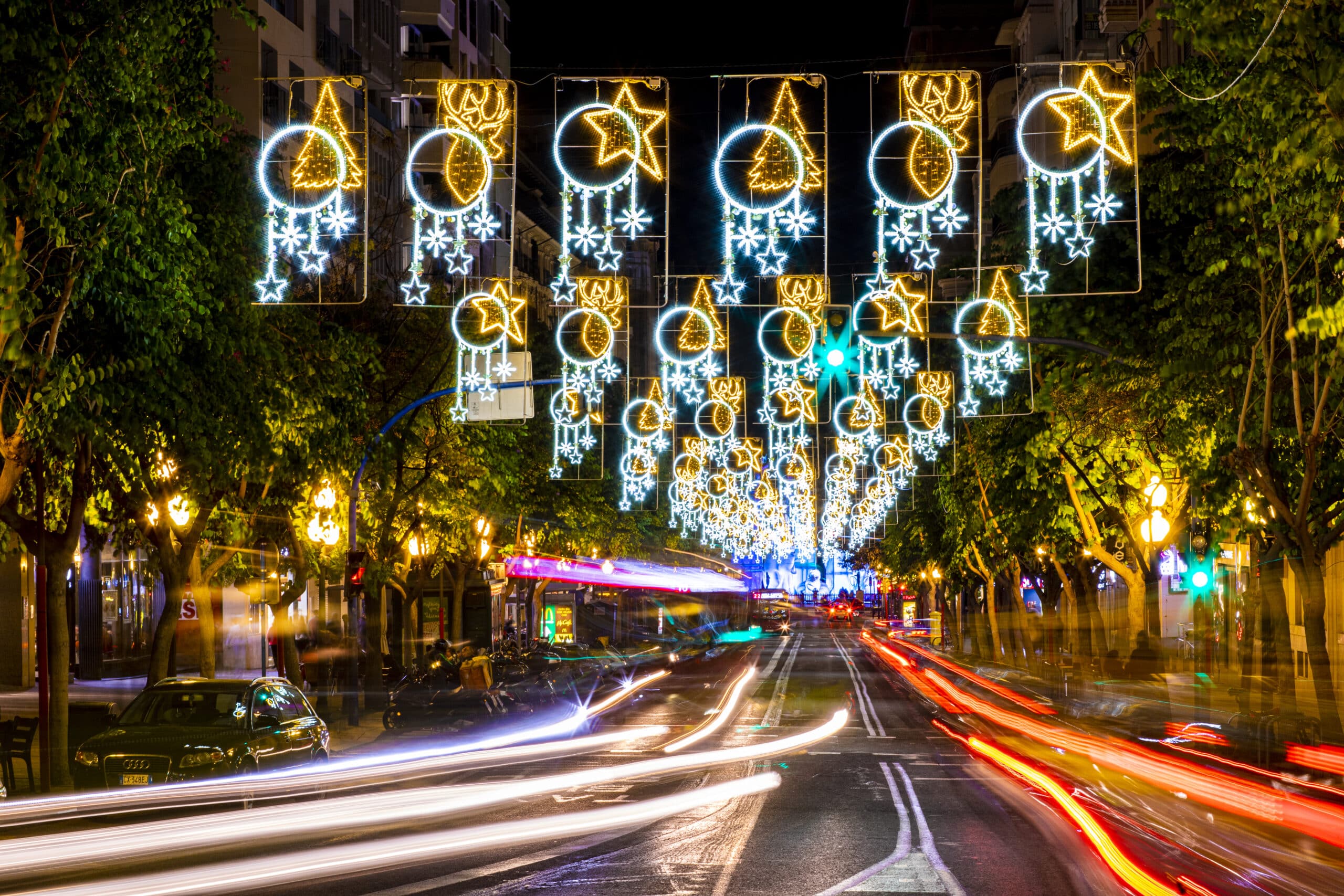Luces de Navidad de Alicante
