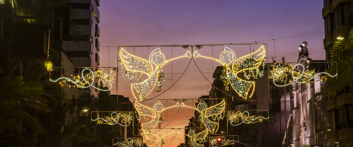 Luces de Navidad de Alicante