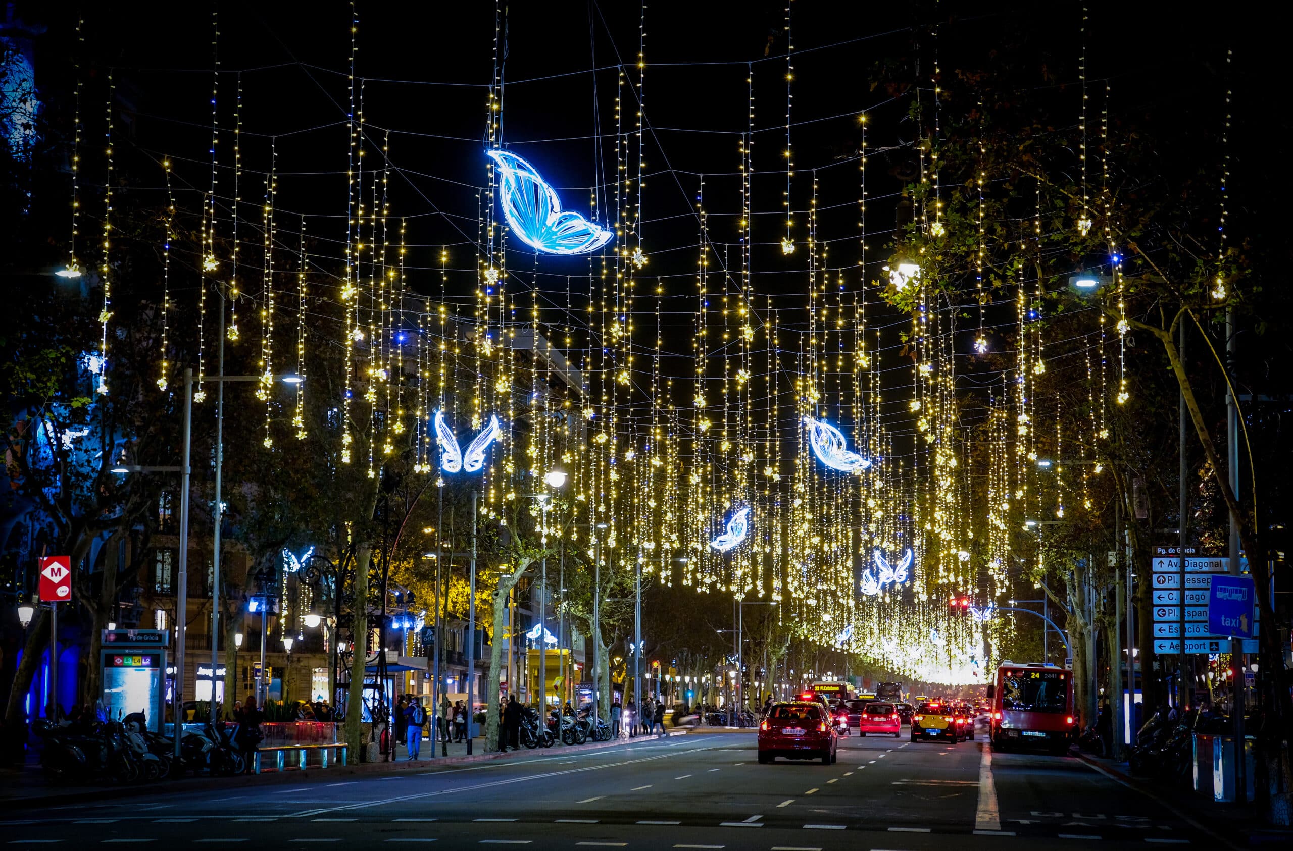 Luces de Navidad de Barcelona