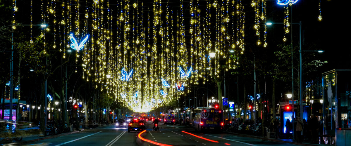 Luces de Navidad de Barcelona