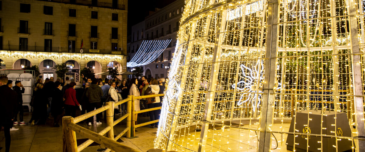 Luces de Navidad de Alicante