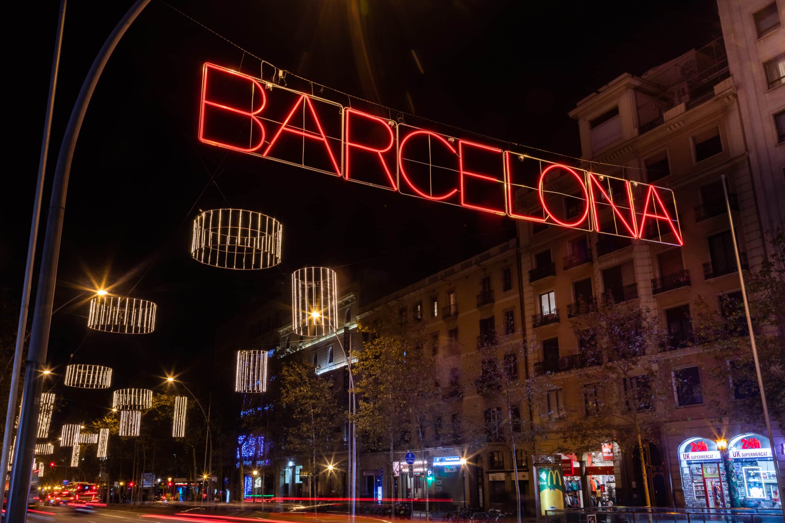 Luces de Navidad de Barcelona