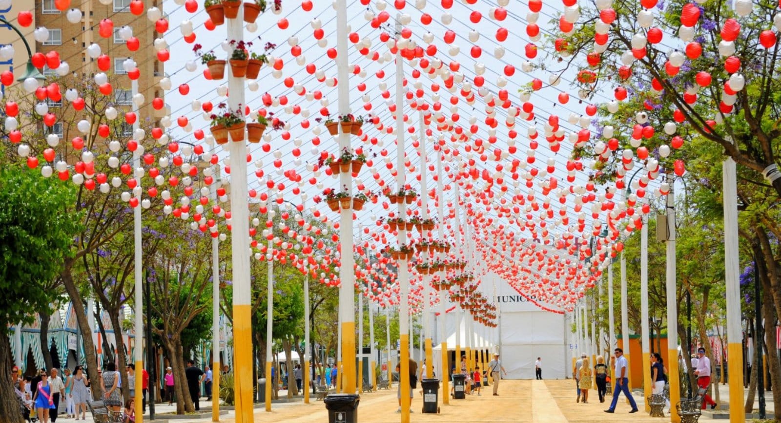 Iluminación de la Feria de Sanlúcar de Barrameda